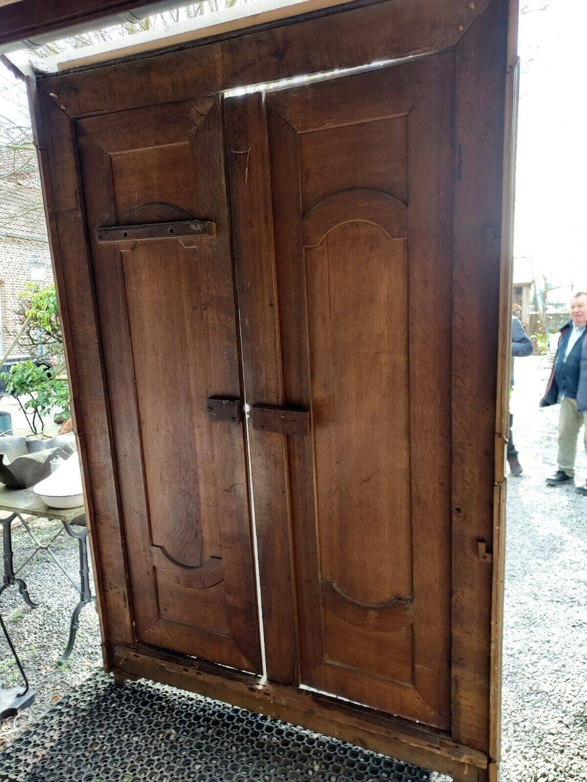 Oak cupboard front