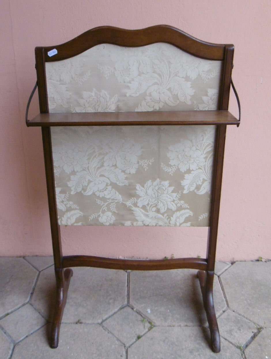 Fireplace cover - mahogany fireplace screen