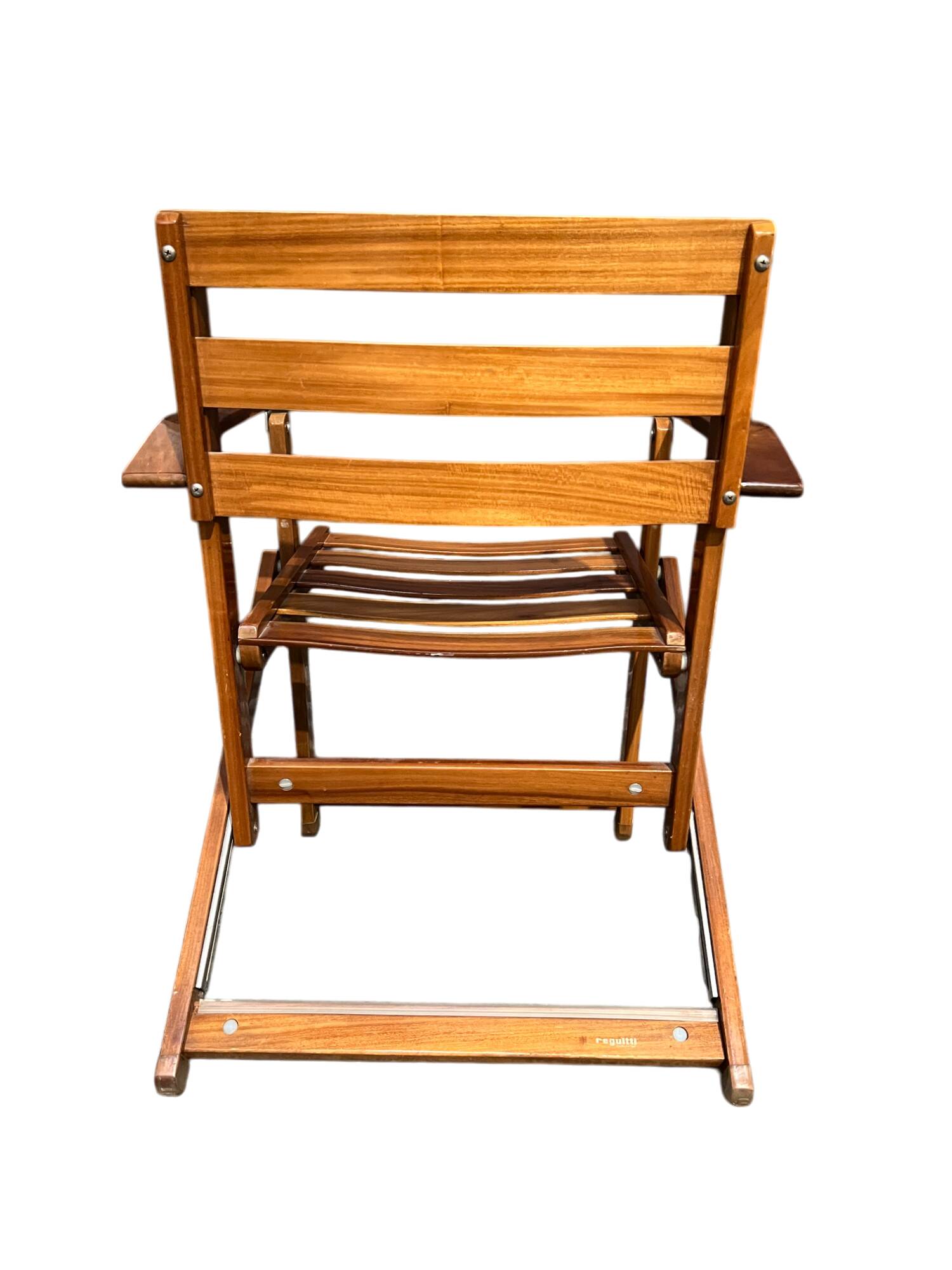 Set of two folding armchairs from the Reguitti brand
