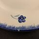 Lot de 6 assiettes plates Digoin Sarreguemines, modèle Mary Lou