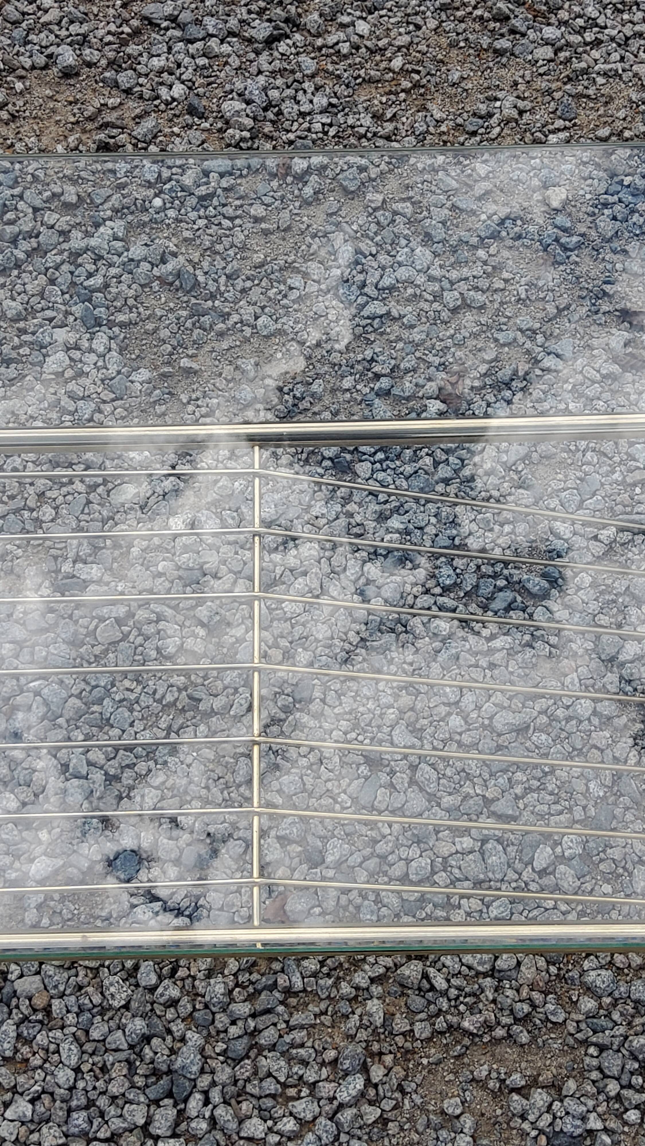 Coffee table from the 60s top glass base metal gilded
