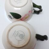 4 tea cups Villeroy & Boch "Wild Rose"