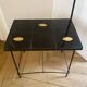 Vintage floor lamp with shelf