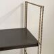 Pair of twisted string wall shelves