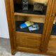 Antique oak library showcase