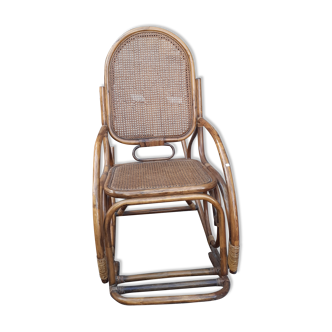 Rocking chair rattan