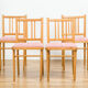 Ensemble de 4 chaises à manger de Ton, années 1970