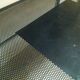 Desk shelves metal black vintage 80s