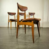 4 Sièges Mod.Ingrid de Stella Mobilier 1960