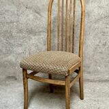 Series Set of 4 Baumann Eden Vintage chairs with fabric seat