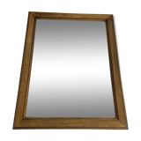 Mirror with wooden frame 45x36cm