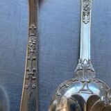 12 mocha spoons , solid silver, Émile Puiforcat
