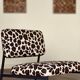 Vintage 70s Leopard Fireside Chair