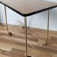 Table porte vinyles, porte électrophone, tourne-disques  , porte-revues   ,années 50