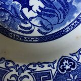Assiettes creuses en faïence Sarreguemines modèle Yeddo