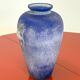Vintage Murano amphora vase cobalt blue