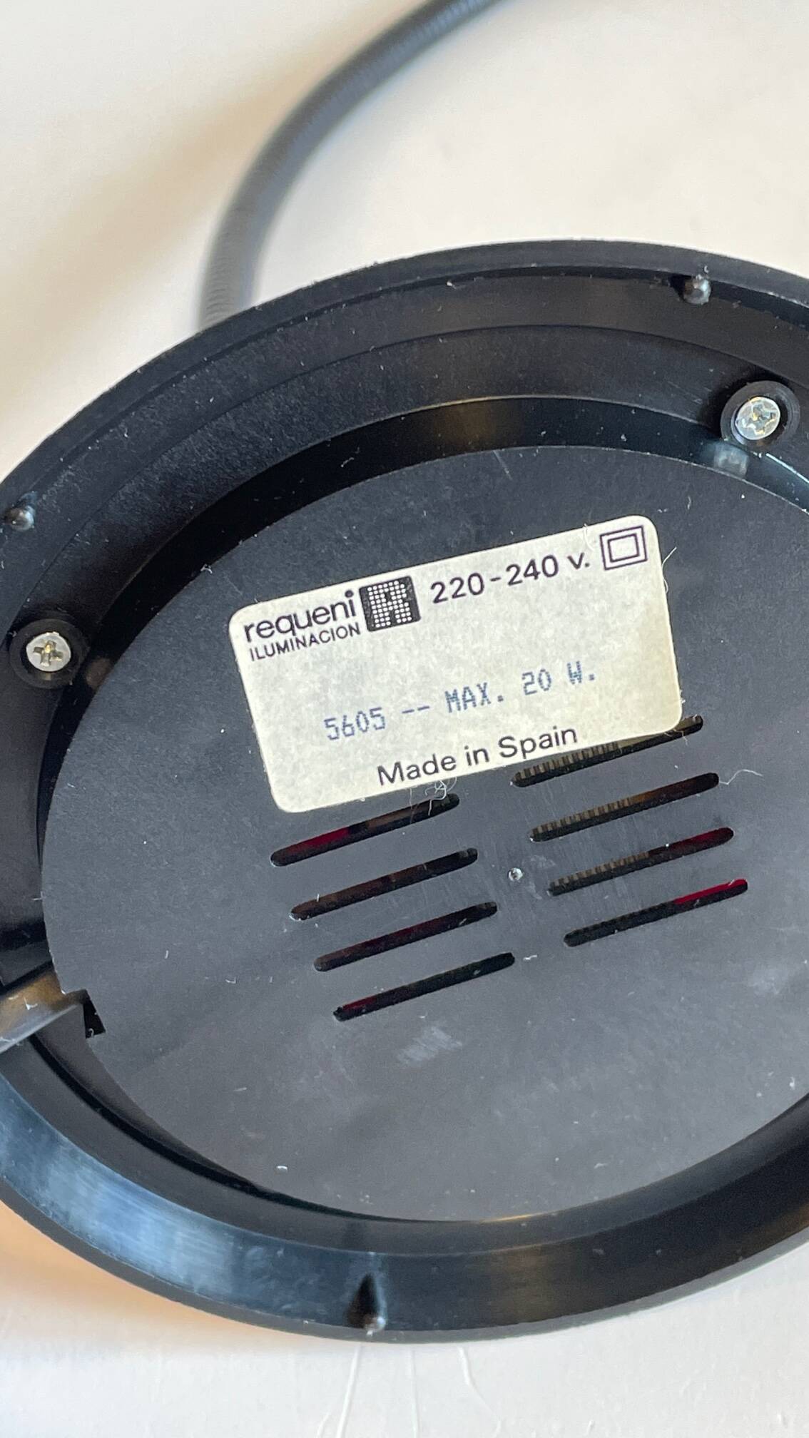 Vintage lamp, Spain 80s