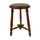 Vintage wooden tripod stool