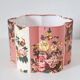 Vintage table lamp in powder pink ceramic – Unique edition