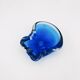 Vide-Poche Murano Sommerso Dégradé Bleu Polylobé 12cm 512g Design