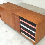 U-460 pink sideboard by Jiri Jiroutek for Interier Praha 60's