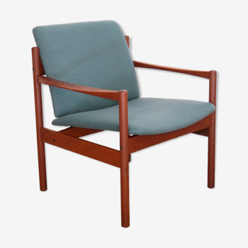 Vintage Scandinavian teak armchair 1960