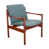 Vintage Scandinavian teak armchair 1960