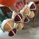 1950s wooden boules game
