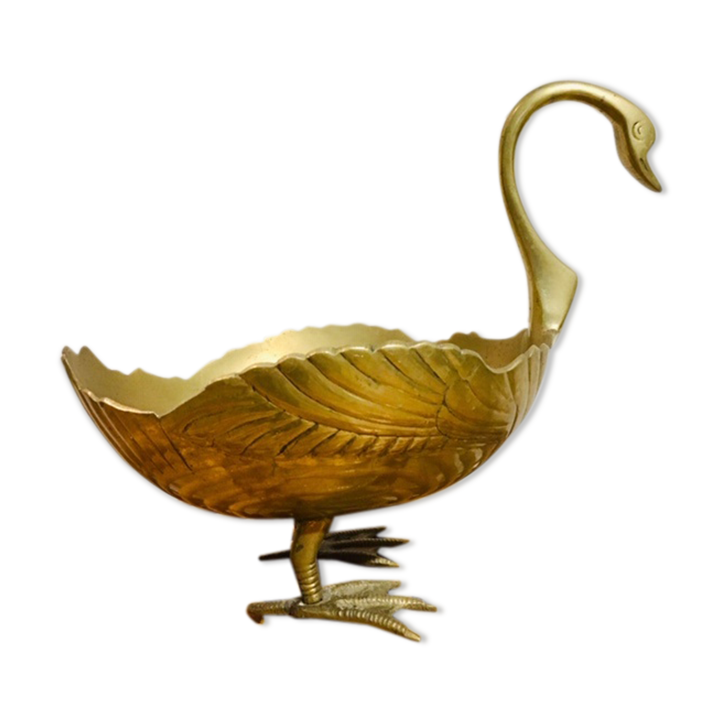 Empty Pocket brass Swan