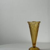 Vase ambré Art déco