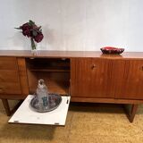 Mid-Century Retro Vintage Teak Sideboard by Beautility 1960s