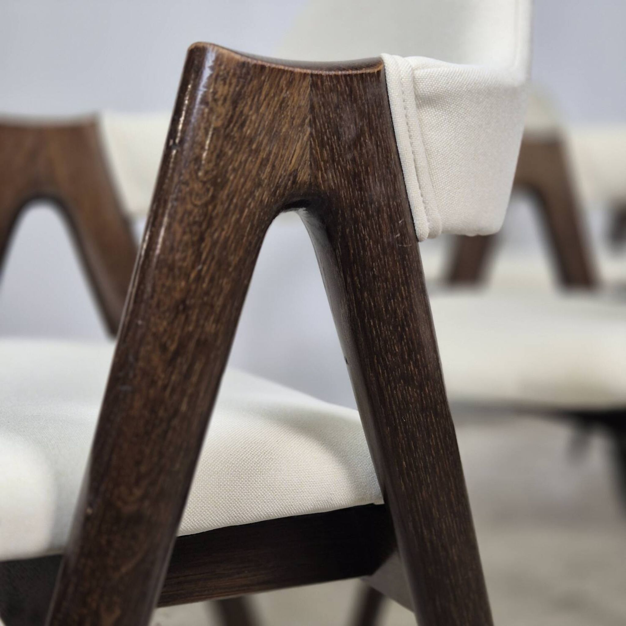 Danish vintage dining chair 'Compass Chair' by Kai Kristiansen