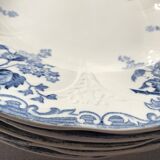 6 Longwy hollow plates