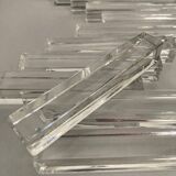 Box of 12 minimalist crystal knife holders