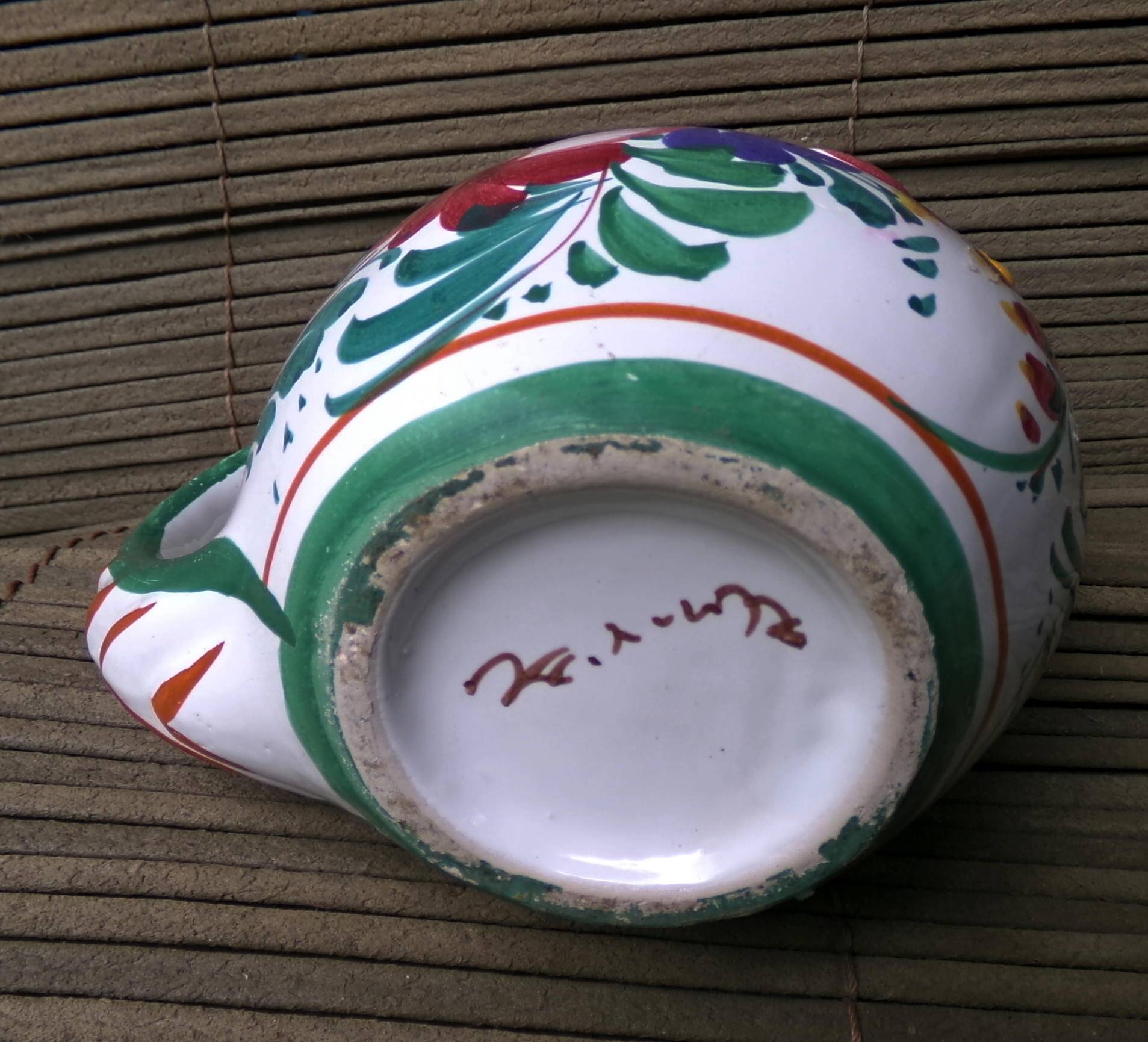 jug large pitcher rooster