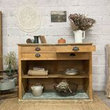 Buffet, meuble de métier à portes coulissantes