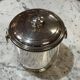 Italian silver-plated metal ice bucket from the 1970s.