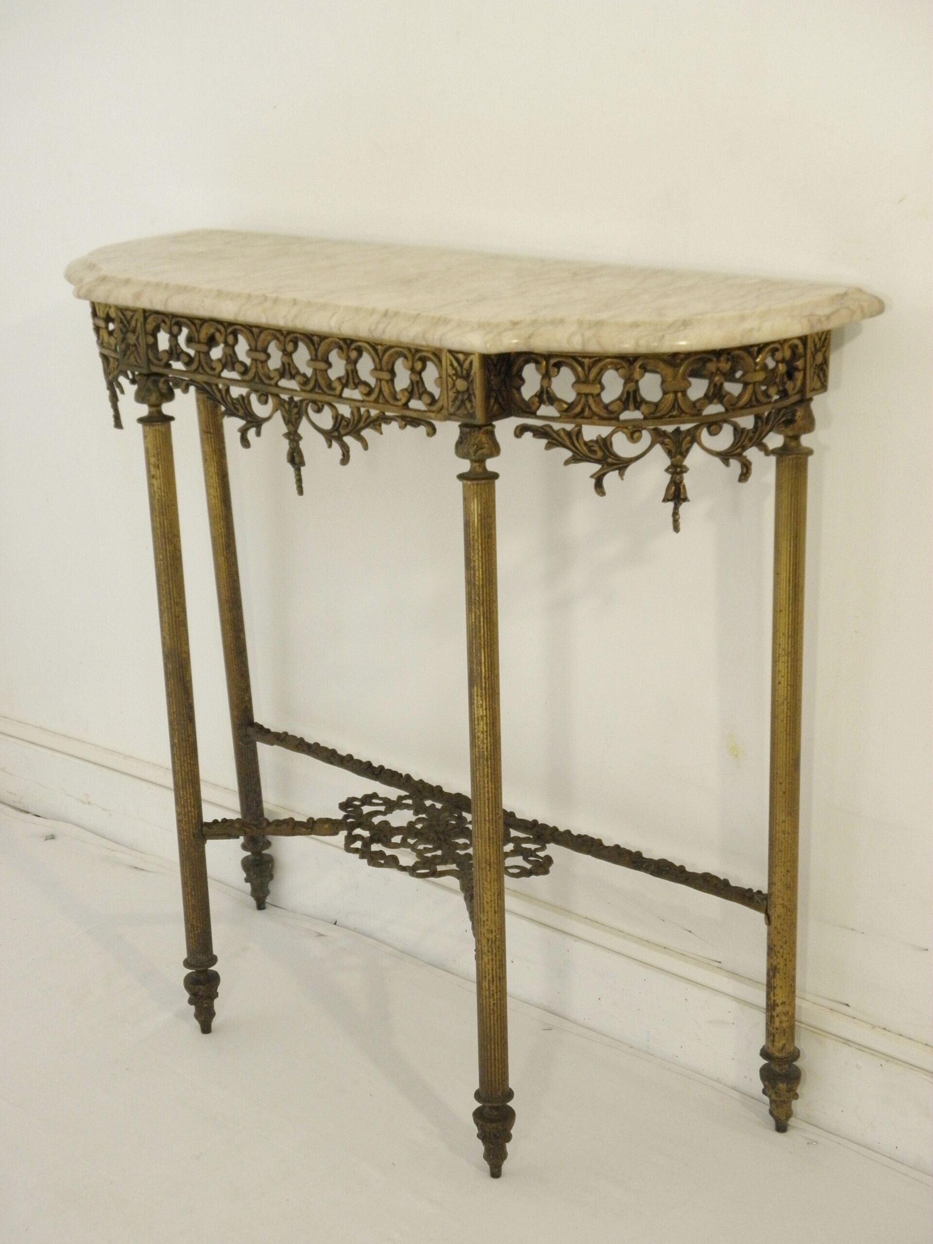 Console table and its mirror