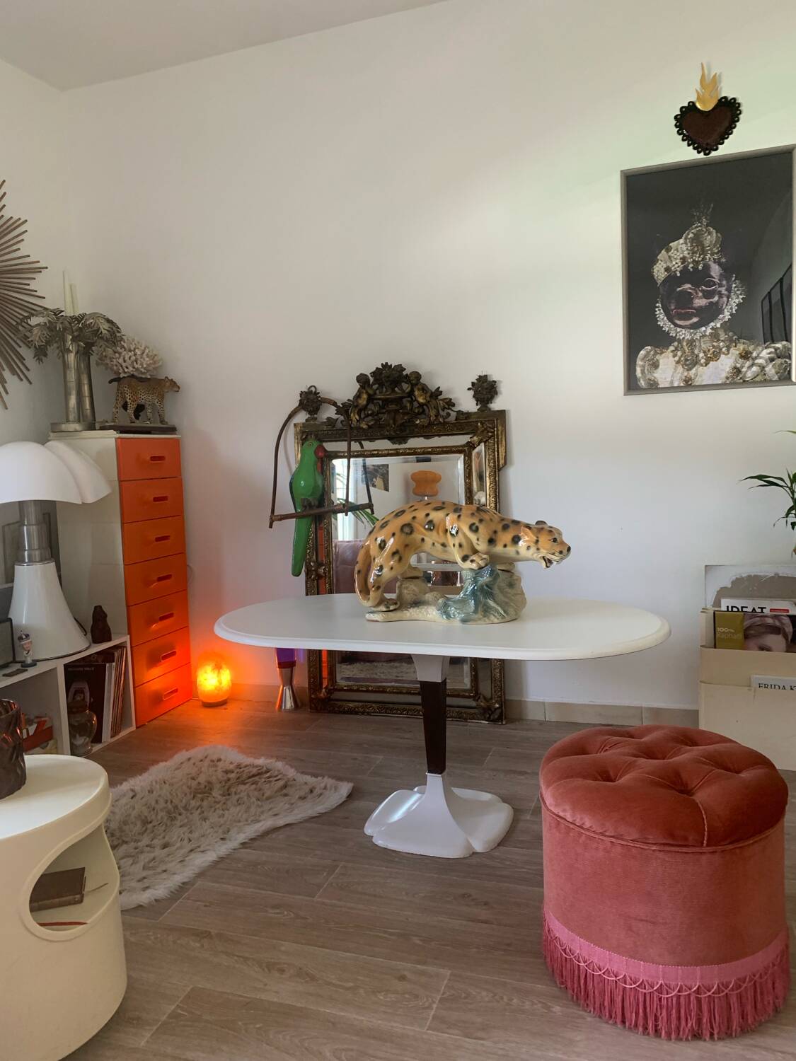 Gautier vintage tulip leg coffee table