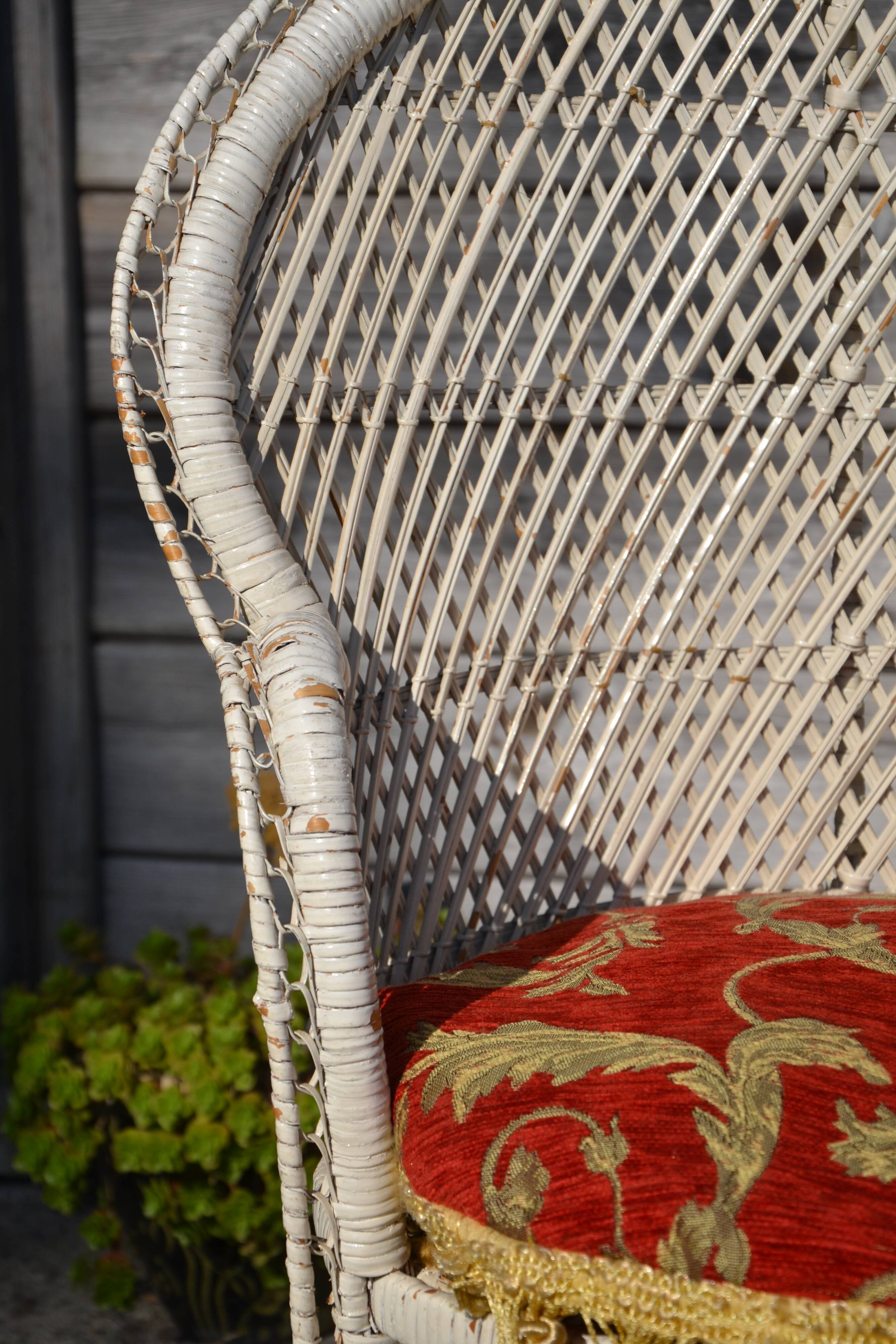 Chaise Emmanuelle en rotin enfant
