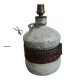 Alexandre Kostanda Rare Ceramic Leather-Rigged Lamp Base 1960