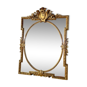 Miroir à pare-closes Louis XVI