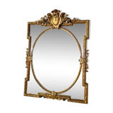 Louis XVI closed-screen mirror