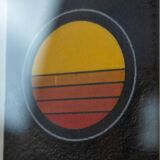 Affiche lithographique d'art moderne italien des années 1970 créée par Angela Trapani