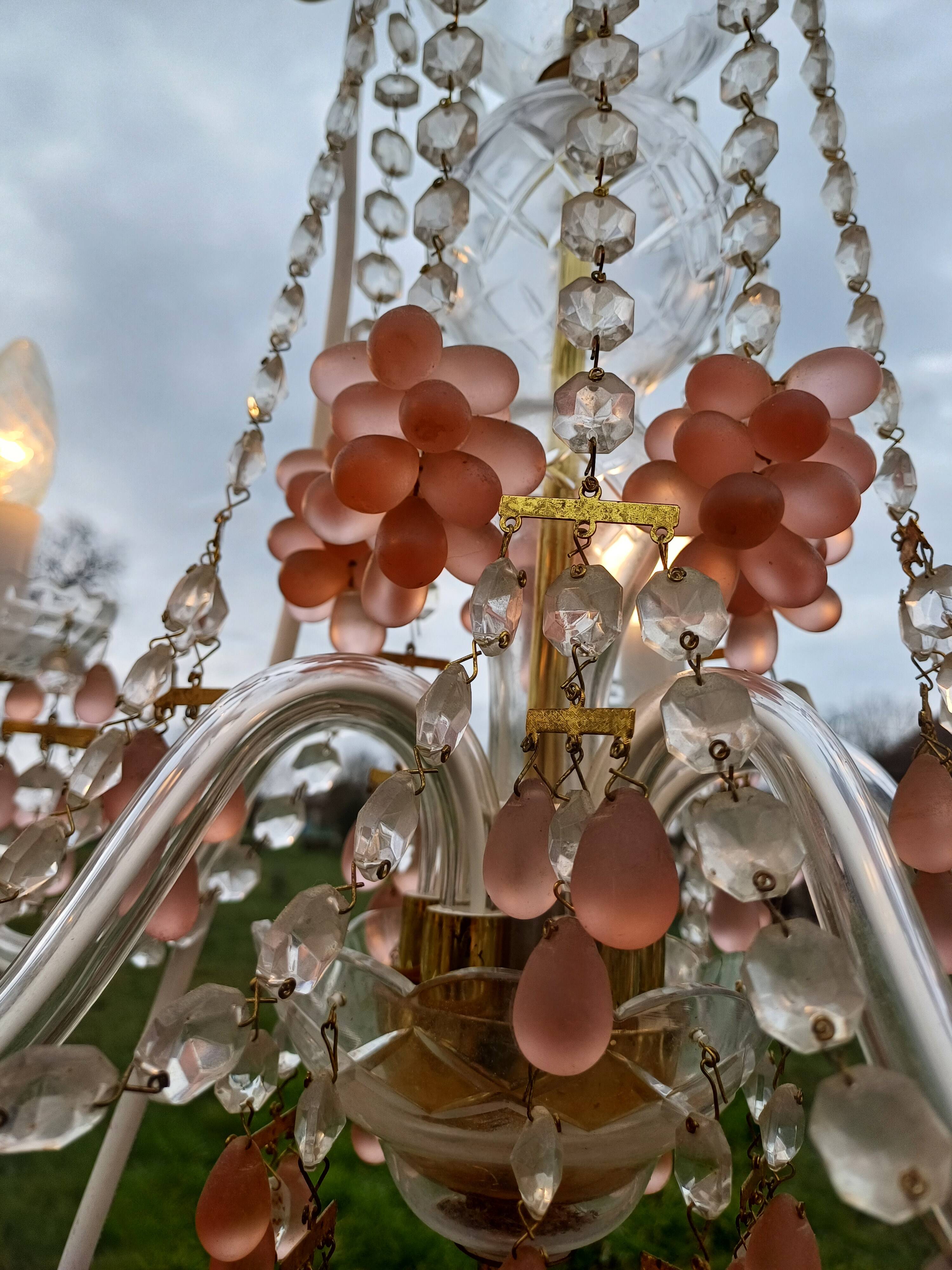 Murano Crystal Chandelier