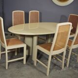 Table and 6 chairs by Mario Sabot from the 70s