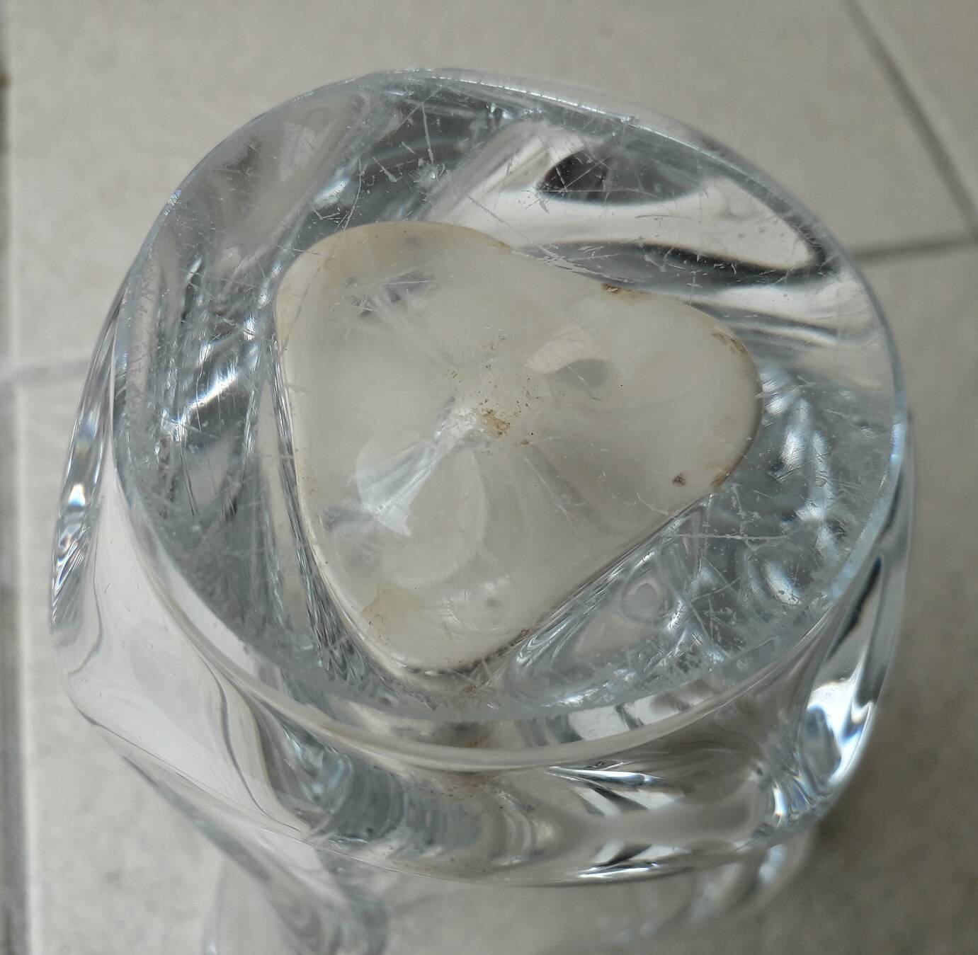 Crystal vase