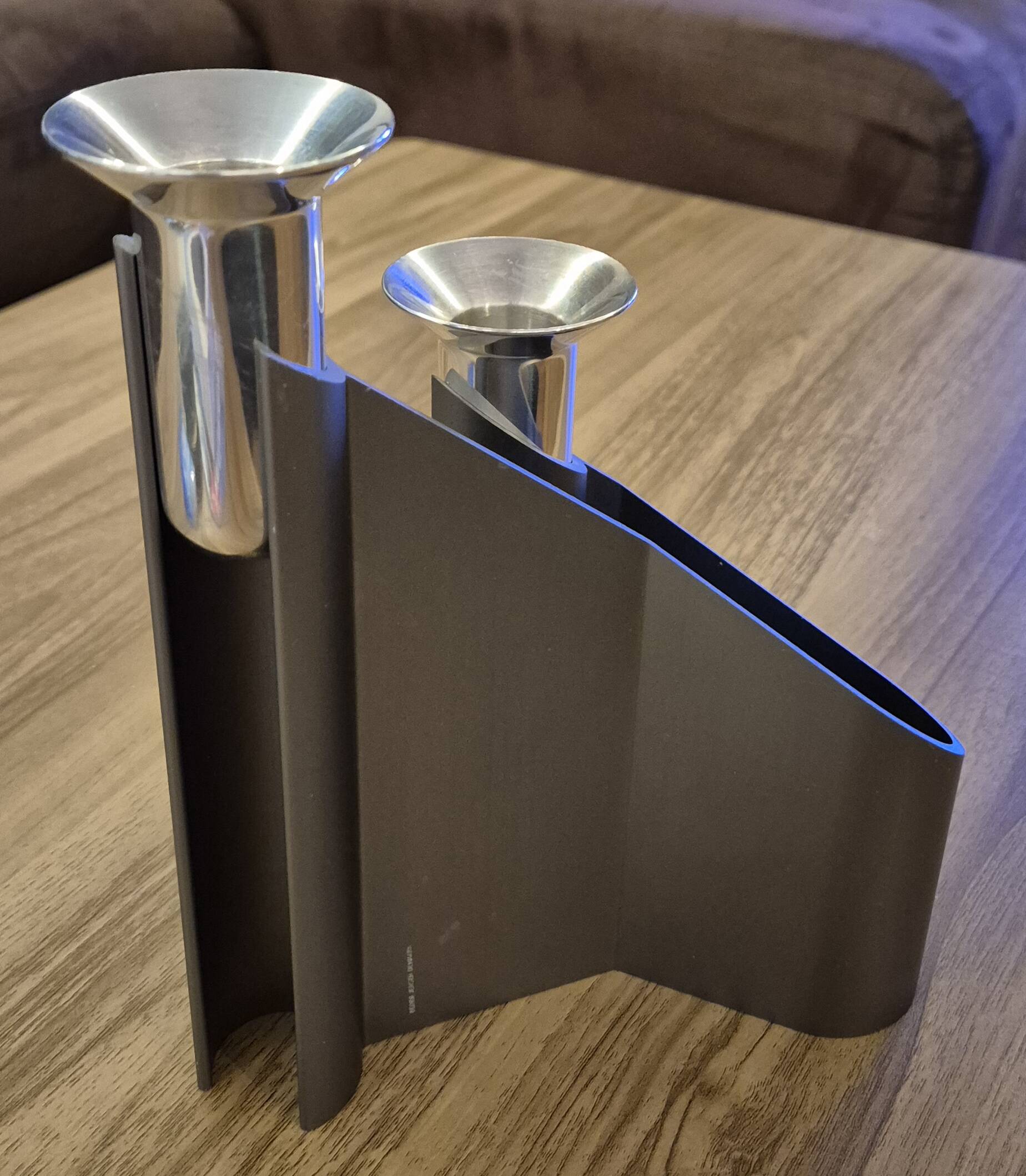 "Labyrinth" candlestick by Georg Jensen (2 candles)