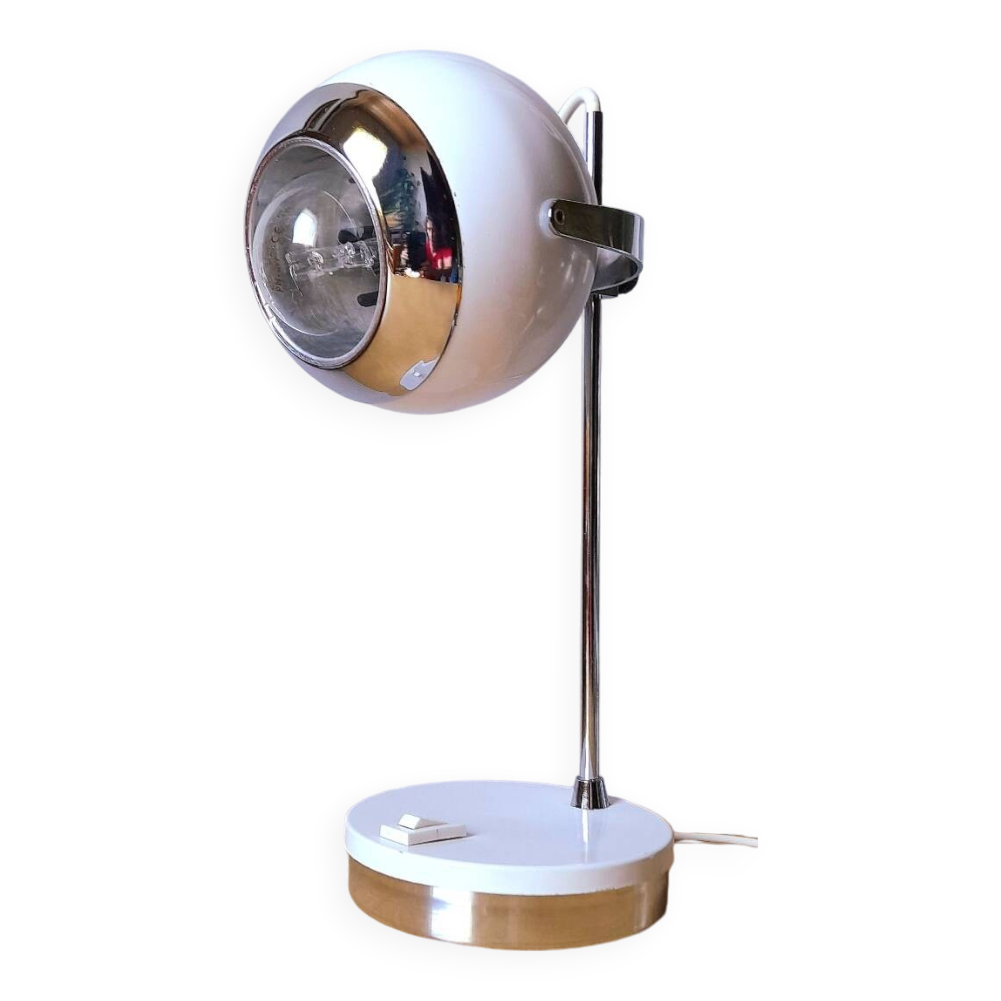Eyeball table lamp, 1970