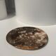 Dish in petrified wood